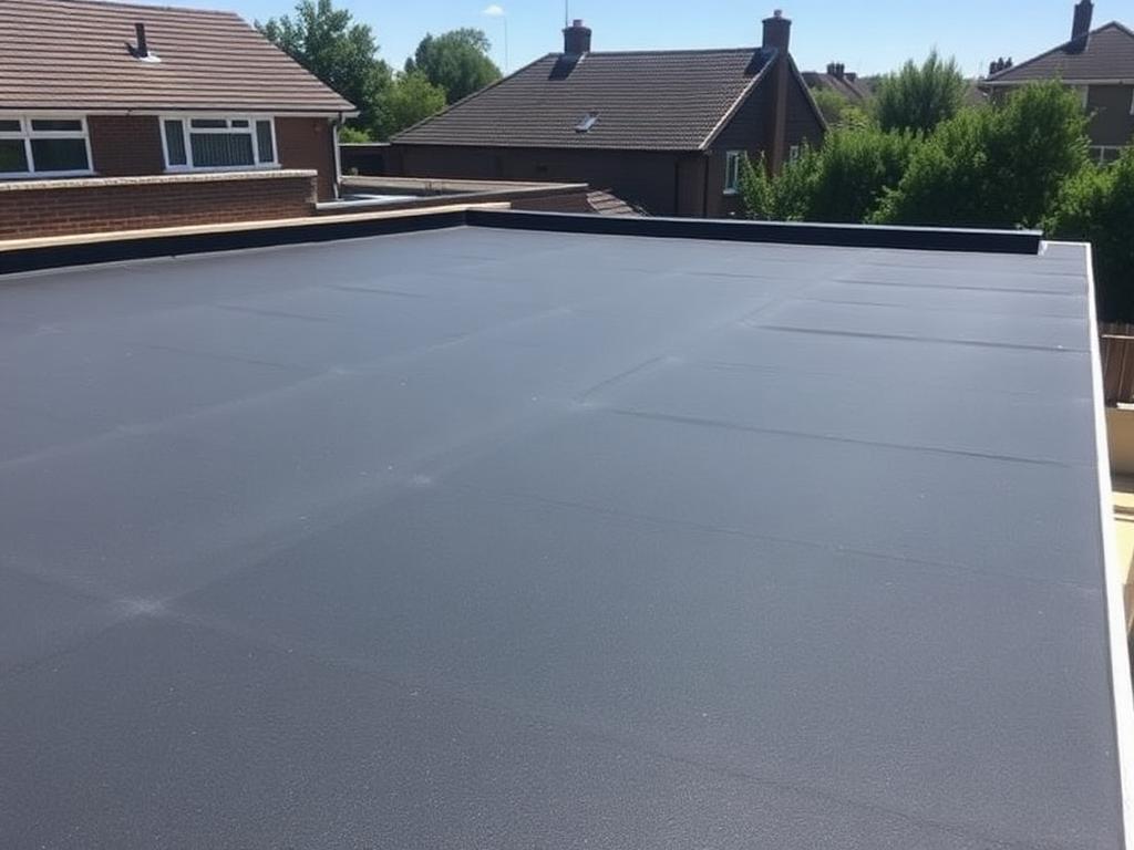 Flat roofing service — EPDM and GRP installs