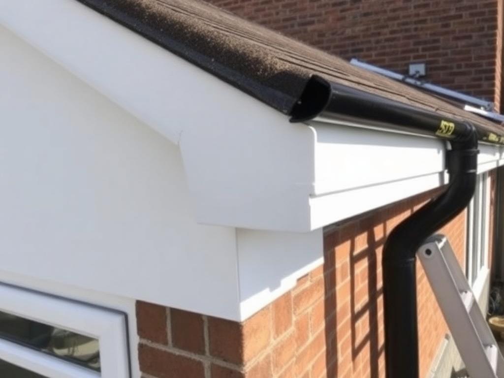 UPVC guttering, fascia and soffit installation